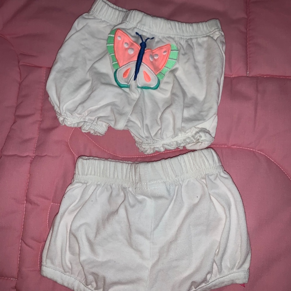 Carter’s & Nannette’s White Shorts